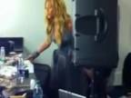 Video zo šatne Beyonce