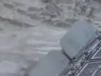 Rusky tank zapadol v bahne