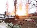 Ukrajinská BVP-2 vs. RPG-7 (Donbas)