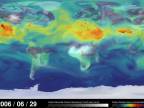 Model ročného cyklu oxidu uhličitého na planéte Zem