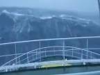 Zábery vlnobitia v Severnom mori