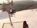 Bežný deň lyžiara z Val Blanc (Francúzsko)