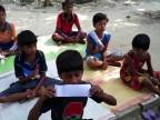 Indické deti sa učia po anglicky