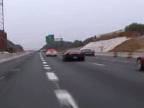 BMW-čka na diaľnici