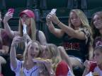 Selfie mánia na bejzbalovom zápase