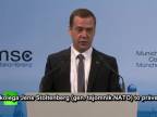 Medvedev o vzťahoch k Rusku v Mníchove