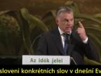 Maďarský premiér Viktor Orbán o rakúskom plote!
