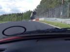 Renault Mégane RS v 200 km/h po náraze vzlietol (Nordschleife)