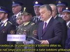 Viktor Orbán - projev k pohraničníkom