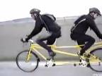 Ideálny tandemový bicykel pre rozhádané páry