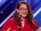 Hluchá speváčka Mandy v America's got talent