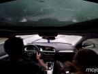 Akvaplaning pri rýchlosti 140 km/h (Audi A4 Allroad Quattro)