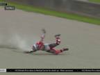 Drsná nehoda počas voľného tréningu na Moto GP Talianska