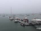 Plachetnicu zasiahol blesk priamo v prístave (Boston)