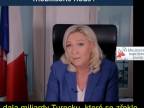 Marine Le Pen o dění na řeckých hranicích