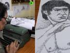 Ind vytvára pomocou písacieho stroja úžasné obrazy