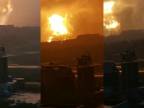 Explózia v chemických závodoch v čínskom meste Dengfeng