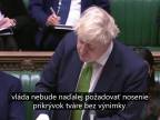 Boris Johnson - "Rušíme povinnosť rúšok a Covid certifikátov"