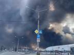 Oblohu nad mestom Charkov zatienila obrovská dymová clona
