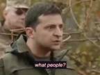 Zelenskyj vs. ukrajinský vojak