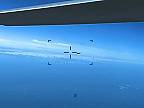 Americký dron MQ-9 Reaper vs. ruská stíhačka Su-27 nad Čiernym morom