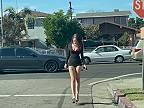 Pohodová jazda po uliciach Los Angeles