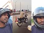 Taký bežný deň v Indii na motorke