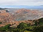 Medená baňa v Bingham Canyon v Utahu je najväčšia povrchová baňa na svete