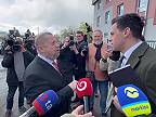 Bývalý politik Kristián Čekovský vs. Štefan Harabín po pojednávaní na súde