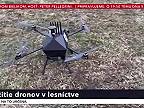 Využitie dronov v lesníctve. Prevencia proti požiarom