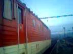 Vlak intercity 505 Tatran odchádza pri rozbehu s nádherným zv