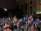 Protesty v Gruzínsku pokračujú na rozdiel o Slovenska chcú isť do EÚ a NATO