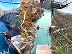 Zostrih tých naj bungee-jumping skokov