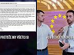 Europoslanec Milan Uhrík navrhlo, aby EP kúpil Leyenovej nový telefón.