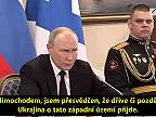 Putin: Západ Ukrajiny sa vráti pôvodným krajinám