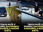 Trojica obetavých poľských mužov zachránila padajúce dieťa