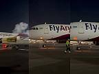 Lietadlo Airbus A320 zachvátil oheň počas údržby na letisku v Almaty
