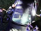 Vodič fajčil crack počas konfrontácie s políciou a kopol do policajného psa