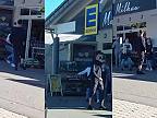 Rumun napadol zamestnanca Edeka, potom narazil do policajného auta