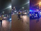 Demonštranti v Glasgowe pochodujú proti ubytovniam pre migrantov a skandujú