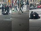 Podozrivý napadol policajtku v New Yorku, kým ho nezadržali okoloidúci