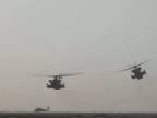 Americké ťažké nákladné helikoptéry MH - 53 Pawe Low v Ir