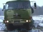 Tatra T816 10x10 Sibír test