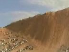 Strmé stúpanie po dune
