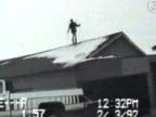 Lyžiar na streche