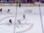 Backstrom Finishes Beautiful Passing Play