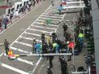 Ralf Schumacher zranil viacerých mechanikov