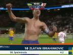 Úžasné nožničky Zlatana Ibrahimoviča