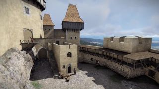Spišský hrad v 17. storočí (3D animácia)