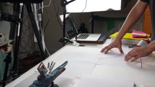 Tanečnica na papieri (multiperspektívna stop-motion animácia)